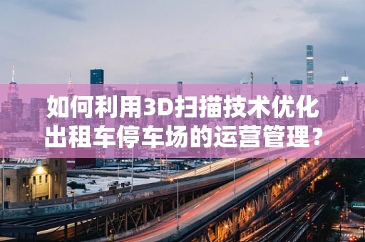 如何利用3D扫描技术优化出租车停车场的运营管理？