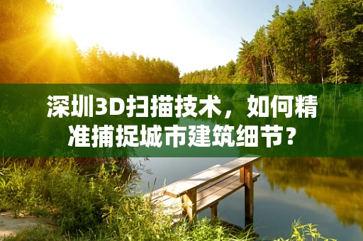 深圳3D扫描技术，如何精准捕捉城市建筑细节？