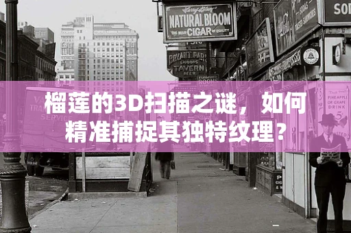 榴莲的3D扫描之谜，如何精准捕捉其独特纹理？