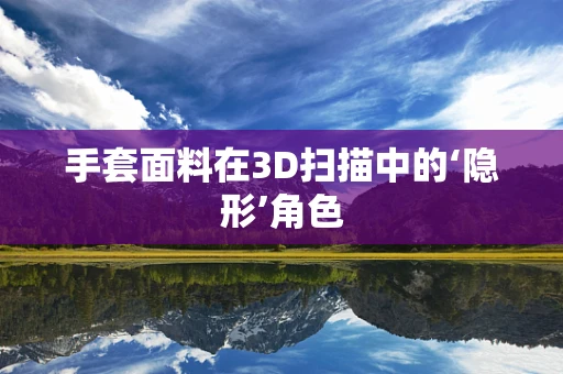 手套面料在3D扫描中的‘隐形’角色