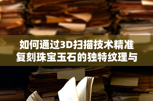 如何通过3D扫描技术精准复刻珠宝玉石的独特纹理与细节？