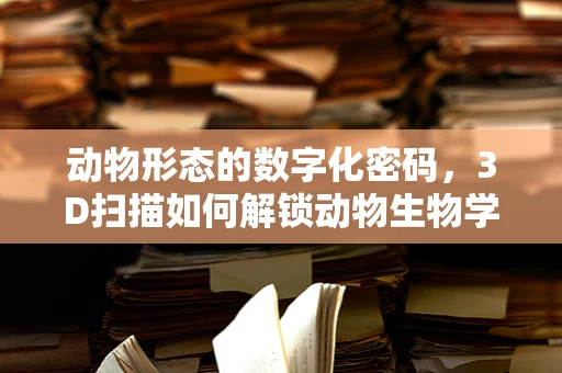 动物形态的数字化密码，3D扫描如何解锁动物生物学的隐秘？
