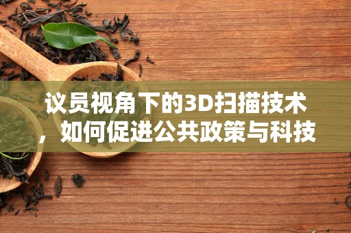 议员视角下的3D扫描技术，如何促进公共政策与科技创新的融合？