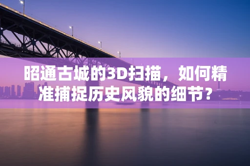 昭通古城的3D扫描，如何精准捕捉历史风貌的细节？