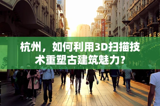 杭州，如何利用3D扫描技术重塑古建筑魅力？