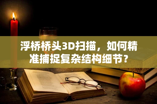 浮桥桥头3D扫描，如何精准捕捉复杂结构细节？