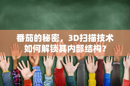 番茄的秘密，3D扫描技术如何解锁其内部结构？