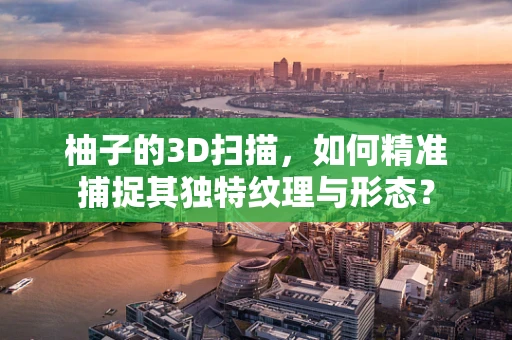 柚子的3D扫描，如何精准捕捉其独特纹理与形态？