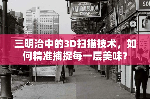 三明治中的3D扫描技术，如何精准捕捉每一层美味？