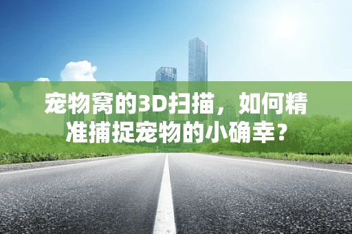 宠物窝的3D扫描，如何精准捕捉宠物的小确幸？