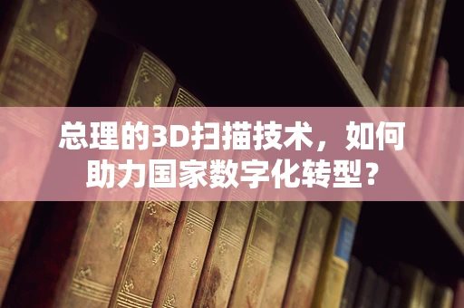 总理的3D扫描技术，如何助力国家数字化转型？