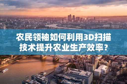 农民领袖如何利用3D扫描技术提升农业生产效率？