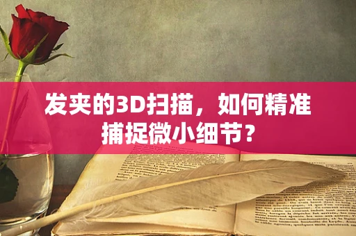 发夹的3D扫描，如何精准捕捉微小细节？