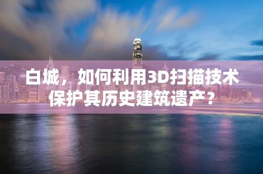 白城，如何利用3D扫描技术保护其历史建筑遗产？