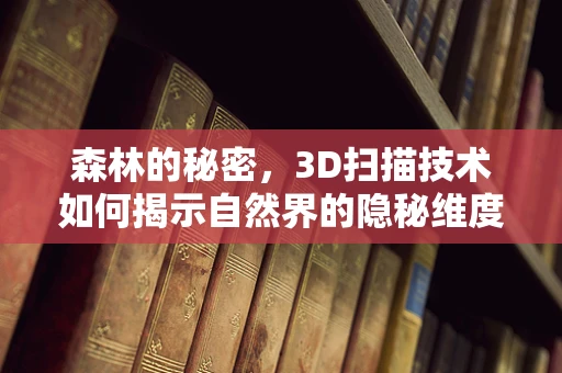森林的秘密，3D扫描技术如何揭示自然界的隐秘维度？