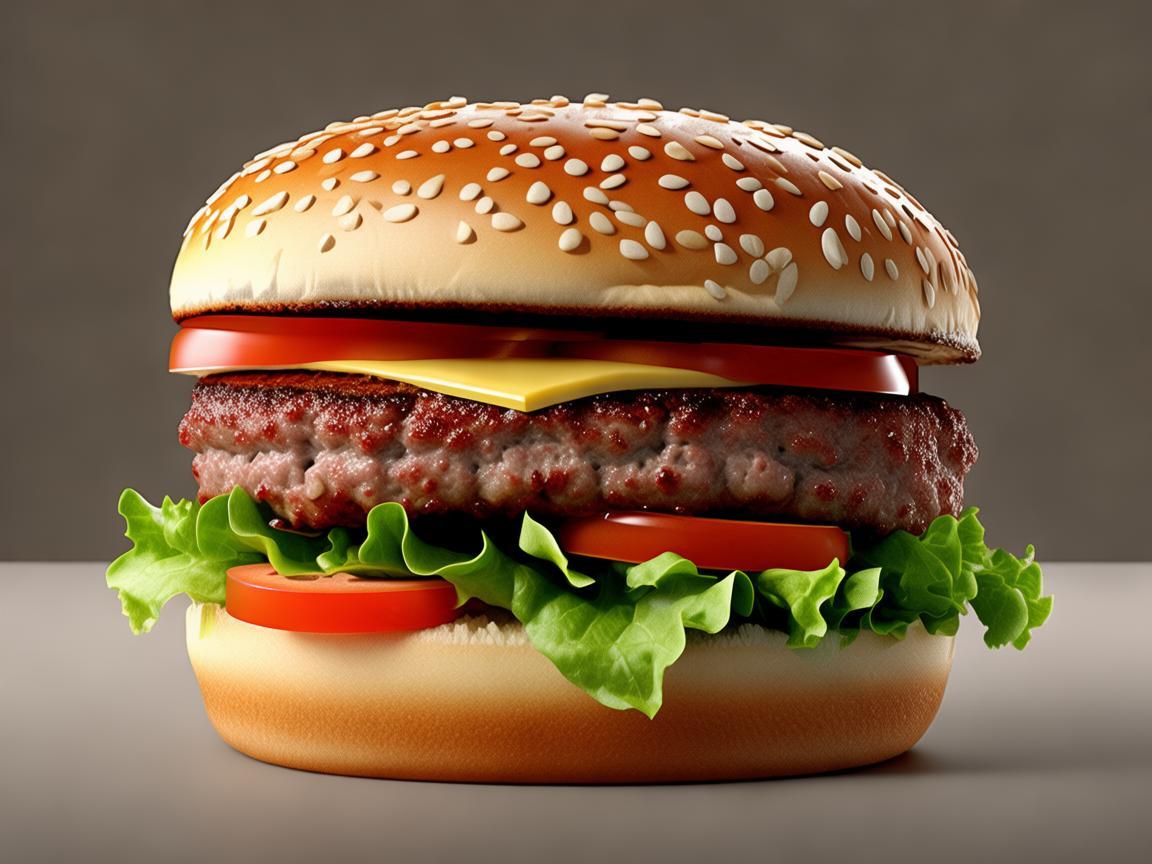 汉堡的3D扫描,如何精准捕捉美食的每一寸细节?