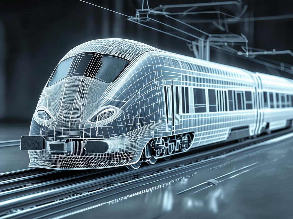 高速列车3D扫描,如何实现精准、高效的数字化复原? 高速列车3D扫描,如何实现精准、高效的数字化复原?