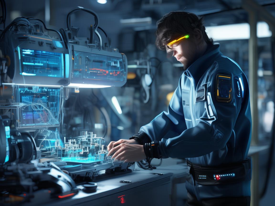 工人代表在3D扫描技术中的角色与挑战，如何确保精准与效率的平衡？