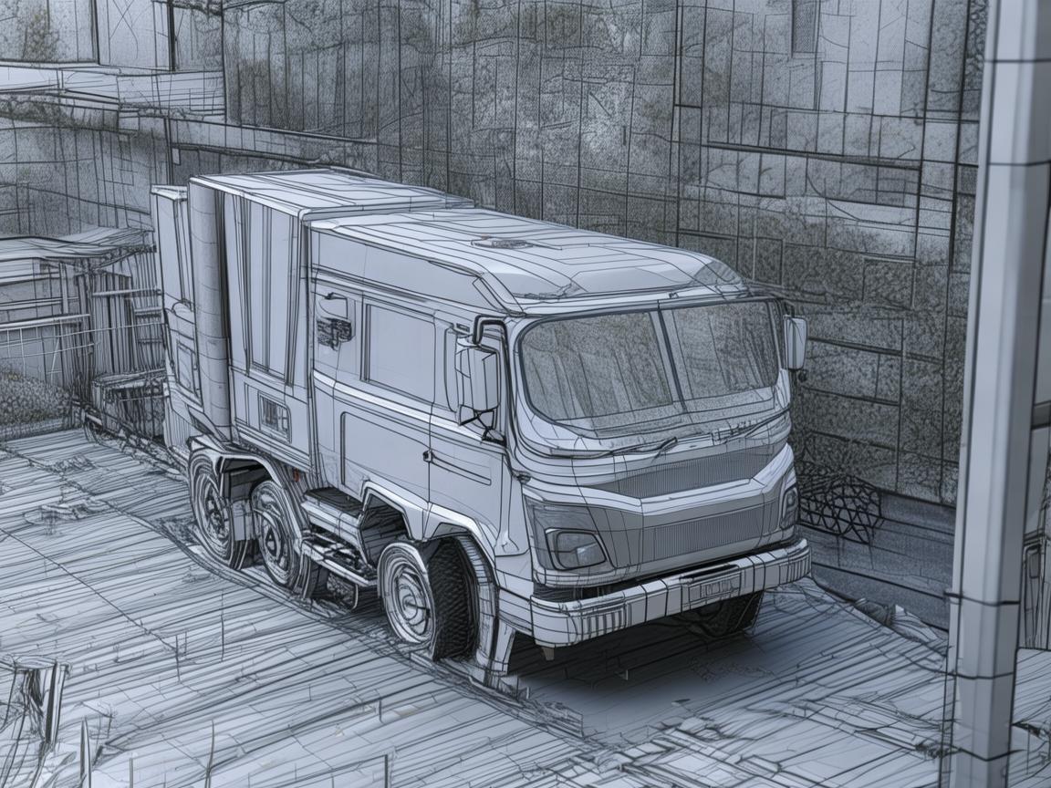 小型货车在3D扫描中的‘盲区’挑战